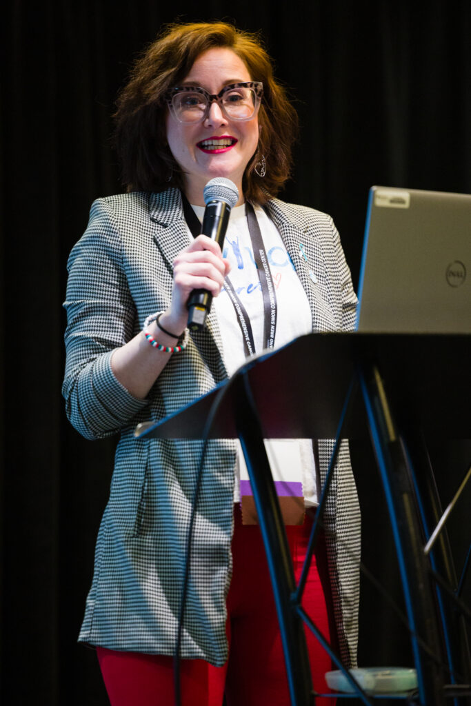 Cervivor Morgan Newman at National HPV Conference