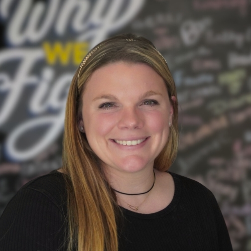 Taylor Hosier, Director of Patient Navigation at the Ulman Foundation supporting AYA cervical cancer patients