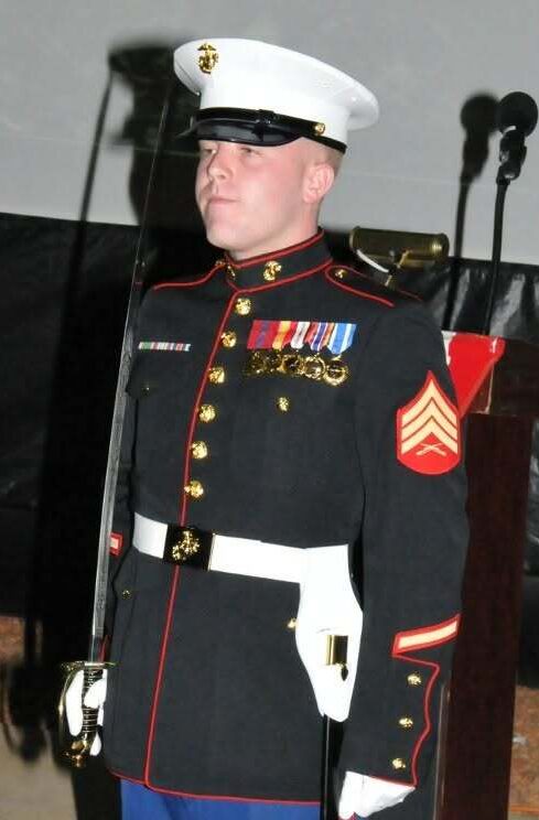Joe Hunter during active military service.