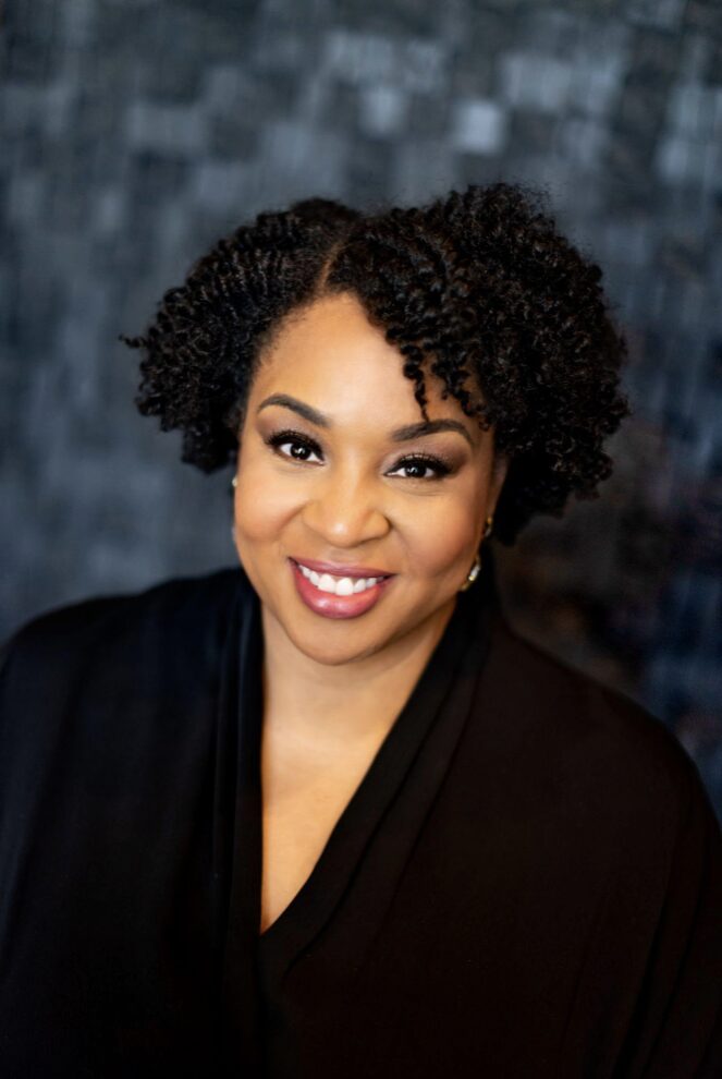 Portrait of Tamika Felder, a 25-year cervical cancer survivor, founder of Cervivor, and advocate for HPV vaccination and cervical cancer prevention.